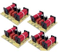 4 PEZZI | CROSSOVER 3 VIE 150W X 4 FILTRO AUTO CASSE ACUSTICHE TAGLIO FREQUENZE