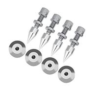 4 Pezzi Cuscinetti a Spillo per Altoparlanti, Set di Altoparlanti Set di Punte per Altoparlanti Set di Piedini di Isolamento per Altoparlanti Stand Base Hifi Antiurto