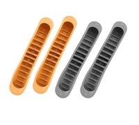 4 Pezzi Cuscinetti Ascellari Tpr, Supporto Ergonomico Doppio | Protezione Sostitutiva Rapida, Struttura a Doppio Strato, Superficie Fine Antiscivolo, per Pazienti e Riabilitazione