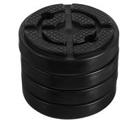 4 Pezzi Cuscinetti di Sollevamento per Sollevatore Auto, 7 CM | Tamponi per Cavalletti Auto, Foro Interno 10, 8cm, Protezione Compressione, Supporto per Cric per Auto