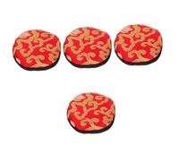 4 pezzi Cuscinetti for campane tibetane Cuscinetti for campane tibetane Abbellimenti sonori buddisti Meditazione Forniture for campane tibetane Cuscinetti for campane tibetane Tappetino quadrato in te