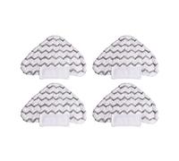 4 Pezzi Cuscinetti per Spazzola a Vapore in Microfibra Triangolo di Ricambio Shark Lift-Away Pro Genius Steam Pocket Mop S3973 Telo Spazzolare Lavabile Accessori