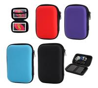 4 Pezzi Custodia Carte da Gioco,Borsa Portaoggetti per Giochi di Carte con Cerniera,Custodie per Carta da Gioco Riutilizzabili Impermeabile,per UNO,SKYJO,Cabo,Fase 10 Card(Due Grandi + Due Piccole)