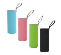 4 Pezzi Custodie Termiche per Bottiglie in Tessuto, Set di Copribottiglie Isolanti per Caldo e Freddo, Protezione Termica per Uso Esterno, Bottiglie per Neonati e Sport