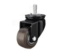 4 pezzi da 2 pollici for impieghi gravosi, ruote universali silenziose for robot, accessori mobili, pulegge in gomma for girevoli(M8-Universal)