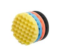 4 Pezzi Da 3/4/5/6/7 Pollici, Tampone Di Lucidatura In Spugna, Kit Di Lucidatura A Cera For Lucidare Orologi, Auto, Vetri(7 inch 4 pcs)