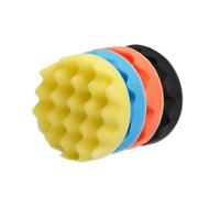4 Pezzi Da 3/4/5/6/7 Pollici, Tampone Di Lucidatura In Spugna, Kit Di Lucidatura A Cera For Lucidare Orologi, Auto, Vetri(5 inch 4 pcs)