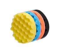 4 Pezzi Da 3/4/5/6/7 Pollici, Tampone Di Lucidatura In Spugna, Kit Di Lucidatura A Cera For Lucidare Orologi, Auto, Vetri(6 inch 4 pcs)