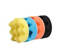 4 Pezzi Da 3/4/5/6/7 Pollici, Tampone Di Lucidatura In Spugna, Kit Di Lucidatura A Cera For Lucidare Orologi, Auto, Vetri(3 inch 4 pcs)