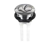 4 pezzi da 38 mm, pulsante di scarico for WC a pressione singola/doppia, for serbatoio dell'acqua del, pulsanti ricambio per WC(Double button)