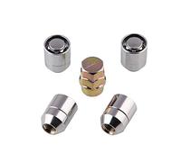 4 pezzi Dado ruota,Set Dadi per Montaggio Ruote Dadi Ruota in Lega Acciaio Inox Bulloni per pneumatici per auto M12x1.5 Dadi Cerchi Ruota Conici Chiusi Dado di bloccaggio ruota