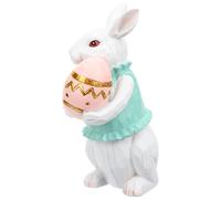 4 Pezzi Decorazione In Resina Primavera