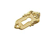 4 pezzi decorazione retrò codice piastra di blocco in lega 45 x 23 mm cassetto chiave angolo asta baia Per Cassetti(Color 4)