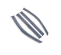 4 pezzi deflettori antipioggia per finestrini auto compatibili con Hyundai Tucson NX4 LWB MK4 2022 2023 2024 2025, accessori per la copertura della visiera di protezione per tenda da sole.