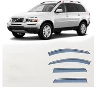 4 Pezzi Deflettori Aria per Volvo XC90 P2 2006-2014, Deflettori Antivento Anteriori e Posteriori Visiere Parasole Parapioggia Paravento