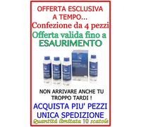 4 pezzi detergente sgrassante lavastoviglie 250ml Bosch Siemens Neff Gaggenau