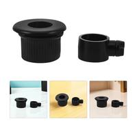 4 pezzi di accessori filettati per rack rotante in plastica: supporto rotante