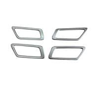 4 Pezzi di Adesivi per cornici di Rivestimento per Maniglie delle Portiere dell'auto,Accessori Interni per Toyota C-HR CHR 2017-2021 (Argento ABS)