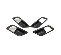 4 Pezzi di Adesivi per cornici di Rivestimento per Maniglie delle Portiere dell'auto,Accessori Interni per Toyota C-HR CHR 2017-2021 (Fibra di Carbonio)