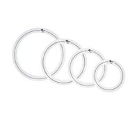 4 pezzi di anelli muti per batteria accessori pratici parti di batteria