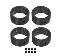 4 pezzi di anello di rinforzo for manicotto di trasmissione differenziale in metallo(Black)