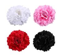 4 Pezzi Di Artificiale Testa Di Fiore Accessori Per Capelli, Prom Celebrazione Accessori, Spiaggia Copricapo Da Viaggio, Fiore Artificiale Tornante, Tema Regali Del Partito.