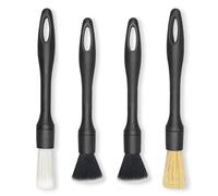 4 Pezzi Di Auto Raffinatezza Spazzole, Auto Interni Spazzole, Umido E Secco Polvere Spazzole, Aria Condizionata Uscita Aria Spazzole, Adatto Per Mobili, Tastiera.