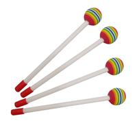 4 Pezzi Di Bacchette Colorate, Strumenti A Percussione Per Bambini, Giocattoli Per Bambini, Accessori Per Strumenti Musicali, Giocattoli Creativi.