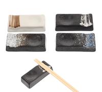 4 pezzi di bacchette in ceramica riposa le bacchette in stile giapponese porta