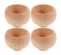 4 pezzi di base porta-cuscino in legno per aghi, contenitore giapponese per