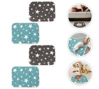 4 pezzi di biancheria da letto riutilizzabile per criceti, fodere per gabbie