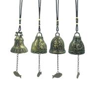 4 Pezzi di Campana Della Benedizione, Campanelli Eolici Cinesi, Campanelli Fengshui, Decorazione Cinese Antica Con Voce Chiara Appesa Per La Casa Giardino Balcone Decorazione Appesa Indoor Outdoor