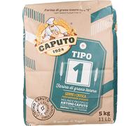 4 pezzi di caputo farina tipo "1" etichetta storica kg 5
