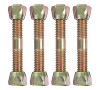 4 pezzi di collegamento per cuscinetti per sedia a dondolo, viti, bulloni, kit