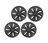 4 pezzi di coprimozzo in plastica resistente da 19 pollici per modello Y - protettore del cerchione