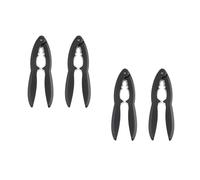 4 pezzi di cracker per noci, noci pecan, noci, pinze per aprire le noci,