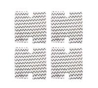 4 pezzi di cuscinetti per mop in microfibra ricambio Shark Lift-Away Pro Genius Steam Pocket S3973 accessori panni pulizia lavabili