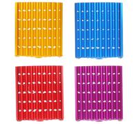 4 pezzi di cuscinetti per pedale del freno: copertura universale antiscivolo