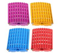 4 pezzi di cuscinetti per pedale del freno: copertura universale antiscivolo