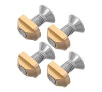 4 pezzi di dadi in acciaio inossidabile con vite di montaggio scorrevole dado a