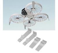 4 pezzi di estensione del carrello di atterraggio for accessori DJI Flip Drone Fly More Combo, staffa di aumento dell'altezza, gambe antigraffio e antiattrito, cavalletto a sgancio rapido for la prote