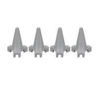 4 pezzi di estensione dell'altezza del telaio per droni, atterraggio sicuro e stabile, facile da installare, non sono necessari attrezzi, droni gambe di sollevamento