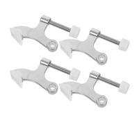 4 pezzi di fermaporta regolabili per cerniere montate sulla superiore,