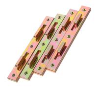 4 pezzi di fissaggio per sponde del letto: staffe di fissaggio per sponde del