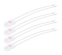 4 pezzi di fusibile termico in ceramica quadrato 15A Interrompe Rapidamente il Circuito Elettrico Quando La Temperatura Supera i 125°C per protezione dalla temperatura accessori