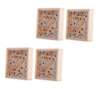 4 pezzi di giocattoli educativi del labirinto della palma, puzzle, giocattoli di equilibrio, puzzle mentale, giocattolo Montessori