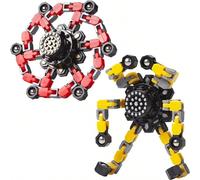 4 pezzi di giocattoli sensoriali deformabili per la decompressione, adatti per bambini e adulti per alleviare lo stress, adatti per bambini di entrambi i sessi, adatti per bambini con ADHD e come rega