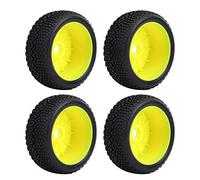 4 pezzi di gomma 1/8 RC parti di aggiornamento della gomma lunga durata e eccellente presa accessori meraviglioso ricambio per pneumatici RC