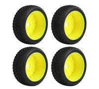 4 pezzi di gomma 1/8 RC parti di aggiornamento della gomma lunga durata e eccellente presa accessori meraviglioso ricambio per pneumatici RC