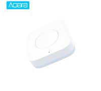 4 pezzi di interruttore mini wireless Zigbee, telecomando, bianco, 4,5x4,5x1,2 cm